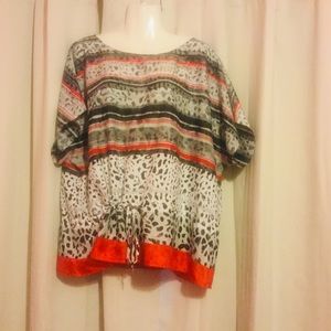 Rudy Rd Plus size 1X blouse